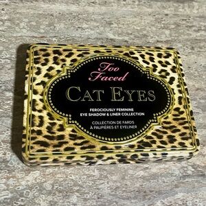 Too Faced Cat Eyes Ferociously Feminine Eyeshadow & Liner Collection with mirror